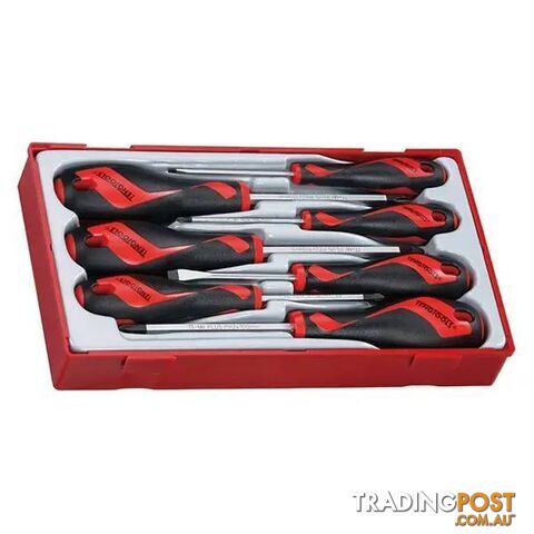MD Screwdriver Set 7-Piece TC-Tray Teng Tools TE-TT917N