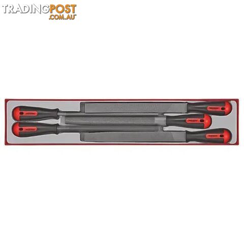 10in/250mm File Set 5-Piece TTX-Tray Teng Tools TE-TTXF05