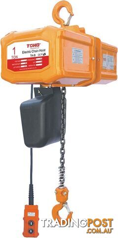 Chain Hoists Electric 3M Lift 1 Ton Single Phase TECH0103
