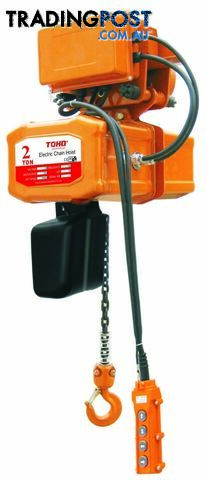 Chain Hoist Electric C/W Trolley Toho TECH0206-ET
