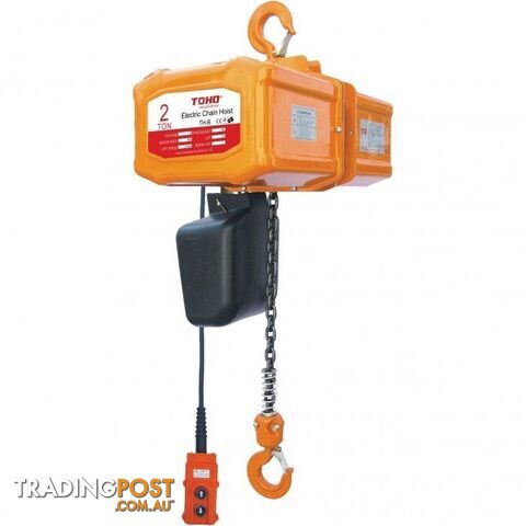 Chain Hoists Electric 6M Lift 2 Ton Sized Single Phase TECH0206