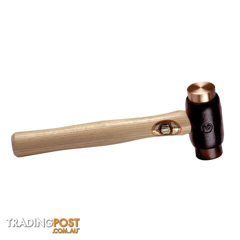 Copper/Rawhide Hammer (1-1/2LB) 32mm Face Wood Handle Thor TH210