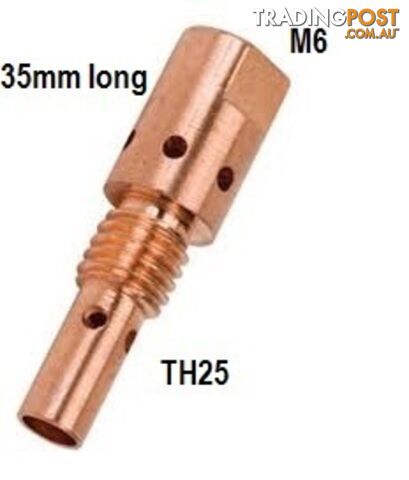 Tip Holder Binzel Style For MB25 Gun TH25