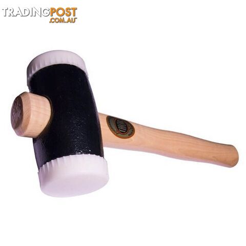 Nylon Face Hammer with Wooden Handle Thor 2200g 5lb 63mm