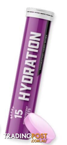 Hydration Effervescent Berry 15 Tabs Thorzt THEV15-BE
