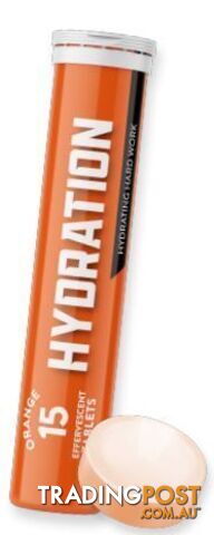 Hydration Effervescent Orange 15 Tabs Thorzt THEV15-OR