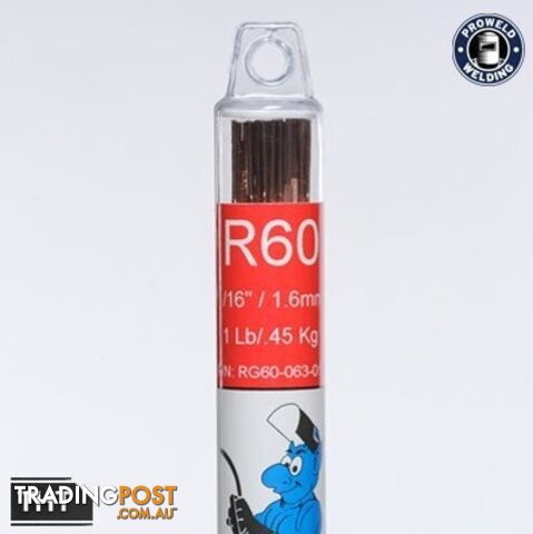 Blue Demon R60 High Test Oxy/TIG (0.45kg Tubes)