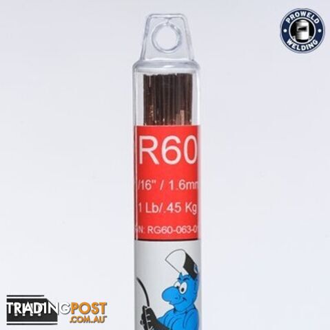 Blue Demon R60 High Test Oxy/TIG (0.45kg Tubes)