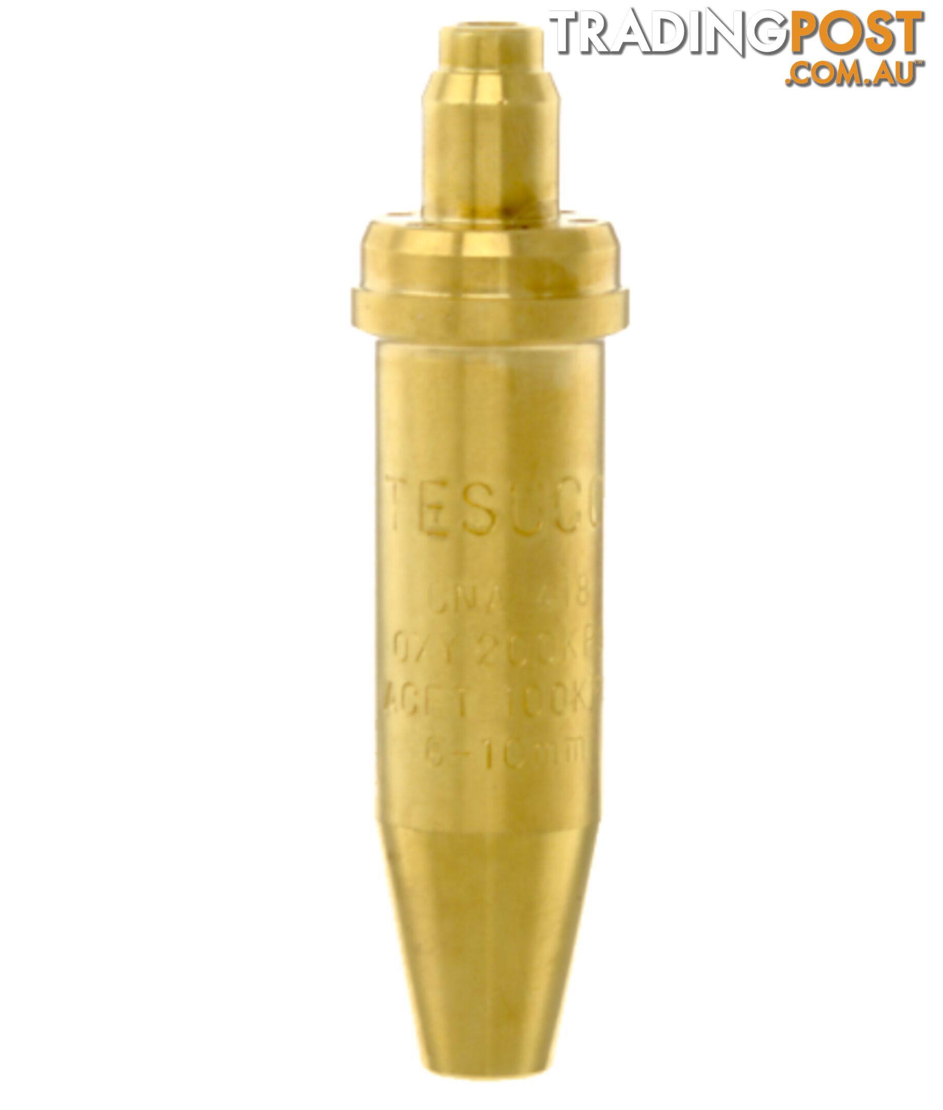 Cutting Nozzle SIZE 8 Oxygen / Acetylene Type 41 Brass Tesuco GWCNA08B