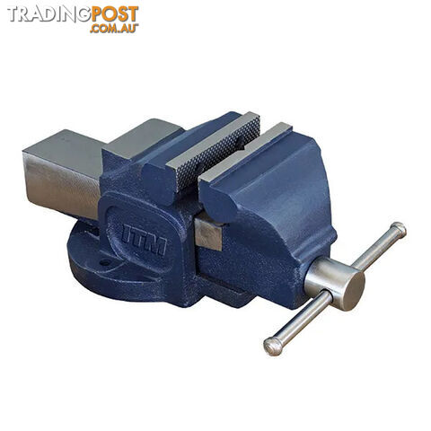 100mm Cast Iron Professional Mechanics Bench Vice ITM TM100-100