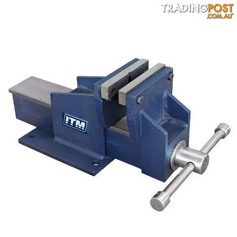 TM102-125 125mm Fabricated Steel Bench Vices - Straight Jaw