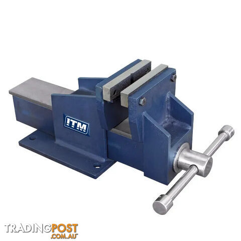 150mm Fabricated Steel Bench Vices - Straight Jaw ITM TM102-150