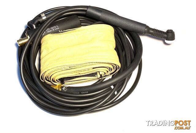 Tigmaster TM 20 Series TIG Torch Flex Head 3.8 Metres With Dinse Connector And...