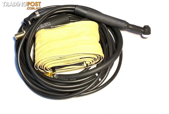 Tigmaster TM 20 Series TIG Torch Flex Head 7.6 Metres With Dinse Connector And...
