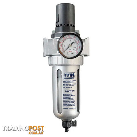 Filter Regulator Heavy Duty 1/4" ITM TM340-012