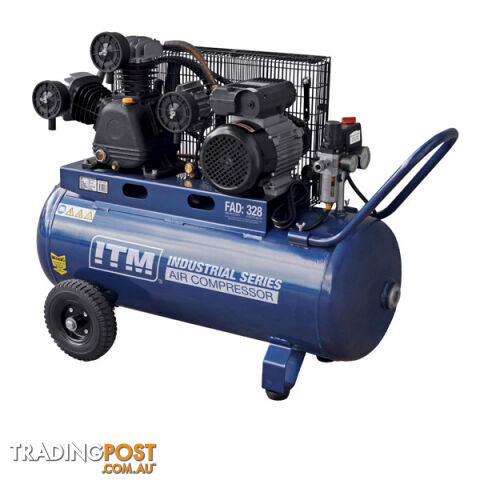 Air Compressor Belt Drive 3.0 HP 90 Litres ITM TM351-30090