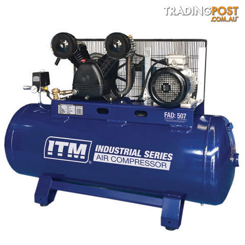 Air Compressor Belt Drive Stationary 5.5 HP 200 Litres ITM TM353-55200