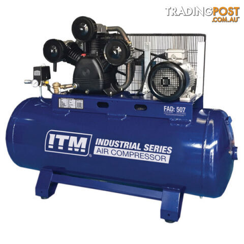 Air Compressor Belt Drive Stationary 3 Phase 7.5 HP 270 Litres TM353-75270