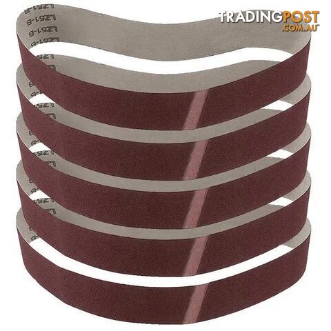 Sanding Belt Aluminium Oxide 5Pk Assort. Grit 915 x 50mm To Suit PO362 Multitool...
