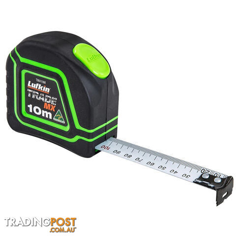 Tape Measure 10 Metres x 25mm Lufkin Trade MX TM410M10