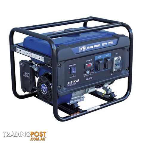 2.8kva Generator Petrol 2300 Watt Peak Recoil Start ITM TM510-2300 - photo 1 of 1