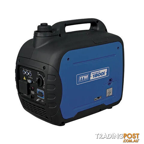Inverter Generator Petrol 1800W Peak Recoil Start ITM TM523-1800