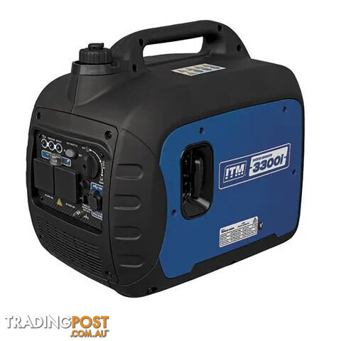 Inverter Generator Petrol 3300W Peak Recoil Start ITM TM523-3300