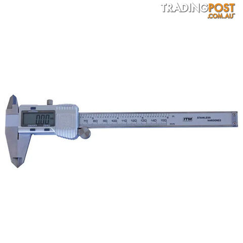 Digital Vernier Caliper Stainless Steel 0-150mm ITM TM610-115
