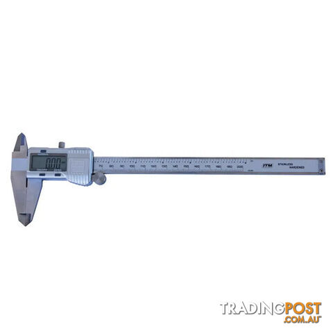 Digital Caliper Stainless Steel 0-200mm ITM TM610-220