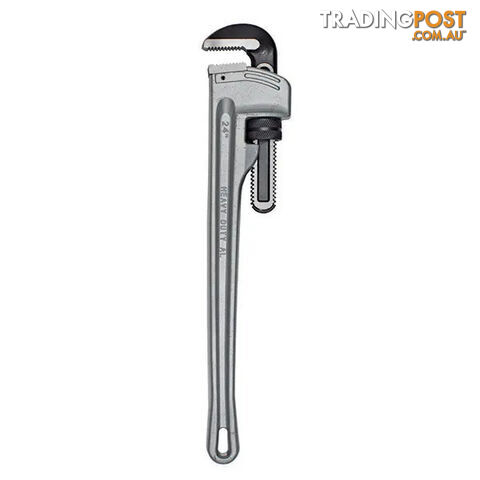 Pipe Wrench Heavy Duty, Cast Aluminium 24" (600mm), Jaw Width 73mm ITM...