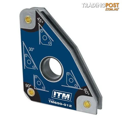 Multi-Angle Welding Magnet, 40KGS Force, 110MM, 30°,45°,60°,90° & 165°, Powerful...