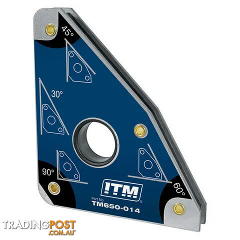 Multi-Angle Welding Magnet 55KGS Force, 150MM, 30°,45°,60°,90° &165°, Powerful...