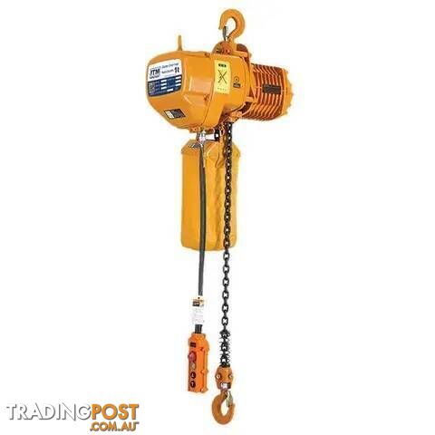 Electric Chain Hoist 415V 5 Tonne 3 Metre Lift ITM MT9003-05003