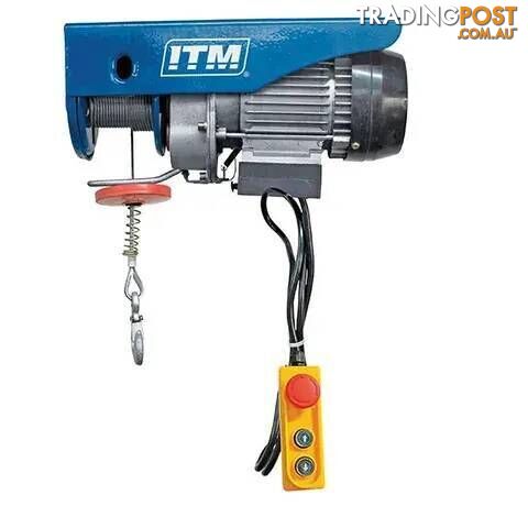 Pro Wire Hoist 250/500kg 6/12 Metre Lift ITM TM9008-00512