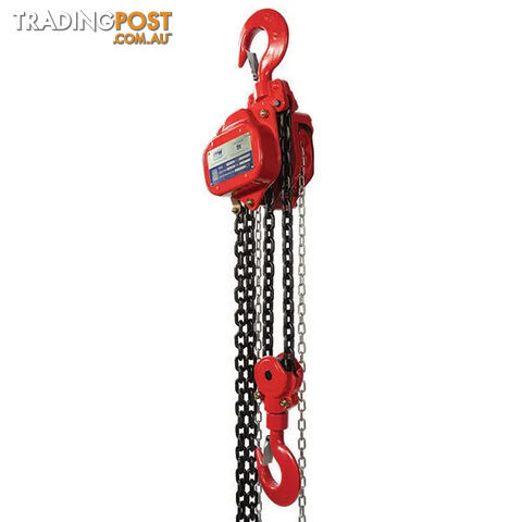 Chain Block Heavy Duty, Load Limited, 5 Tonne, 3 Metre Lift ITM TM9022-05003