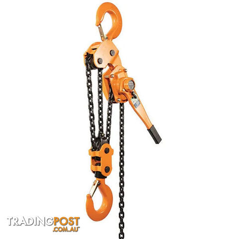 Lever Hoist, Heavy Duty, 9 Tonne, 1.5 Metre Lift, With Load Limiter ITM...
