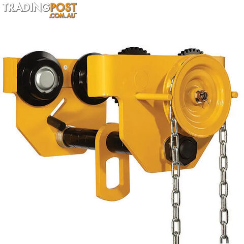 Geared Girder Trolley, 3 Tonne, 88-203mm Beam Width ITM TM9102-03000