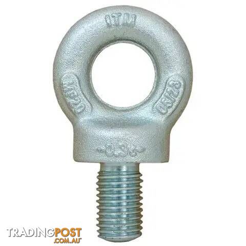 Lifting Collared EyeBolt M10 Thread 0.25T ITM TM9240-01100 - photo 1 of 2