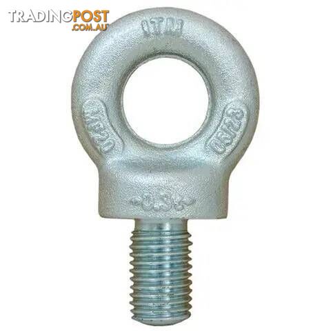 Lifting Collared EyeBolt M12 Thread 0.4T ITM TM9240-01120