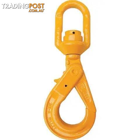 Eye Swivel Self Locking Hook With Ball Bearing 6mm Chain ITM TM9804-03206