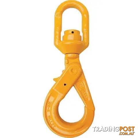 Eye Swivel Self Locking Hook With Ball Bearing 7-8mm Chain ITM TM9804-03207