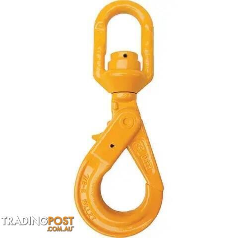 Eye Swivel Self Locking Hook With Ball Bearing 10mm Chain ITM TM9804-03210