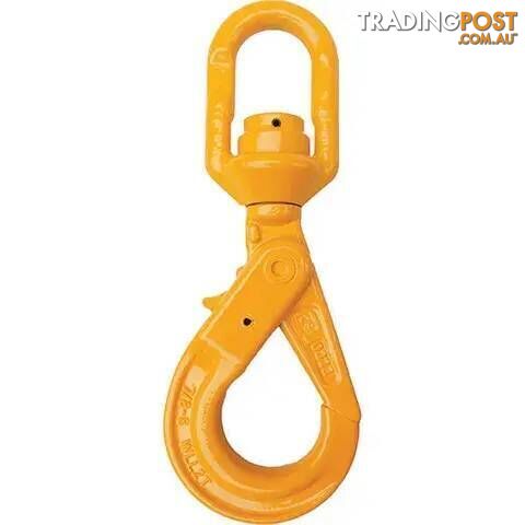 Eye Swivel Self Locking Hook With Ball Bearing 13mm Chain ITM TM9804-03213