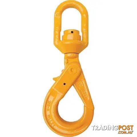 Eye Swivel Self Locking Hook With Ball Bearing 20mm Chain ITM TM9804-03220