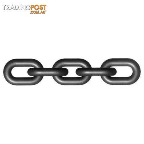 G80 Lifting Chain, Black Tempered, 1.5 Tonne, 7mm Body ITM TM9806-01507