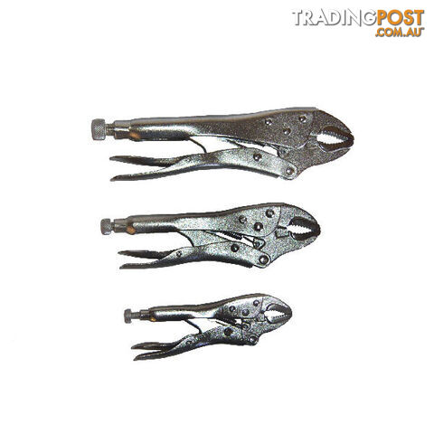 3 Pieces Locking Vice Grip Plier Set TOP-003