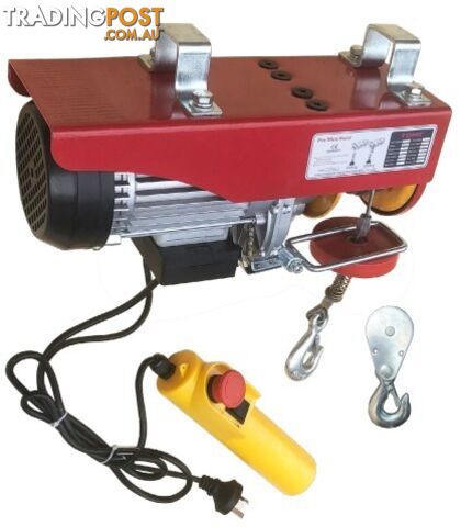 TOHO Pro Mini Electric Hoist 500kg capacity - 240V Toho TPMEH500