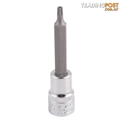 Tamperproof Torx Bit Socket Kincrome T27-100mm(L) TPTST27