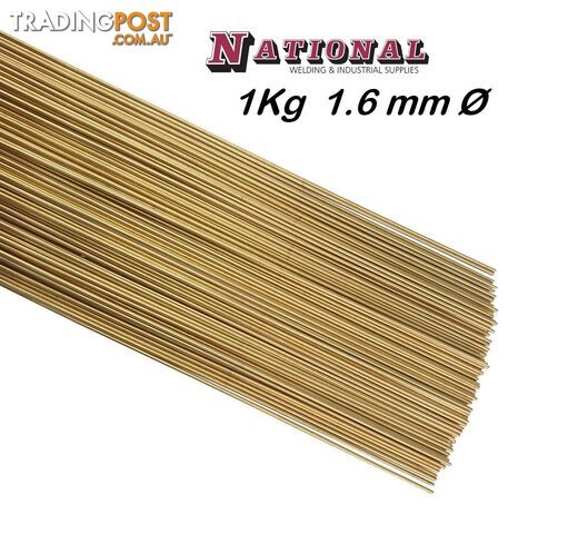 Aluminium Bronze Tig Rods 1.6mm 1Kg TRAB161