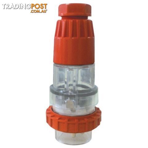 Extension Plug Straight 3 Pin 15 Amps Flat IP66 TSIXPS315 - photo 2 of 2